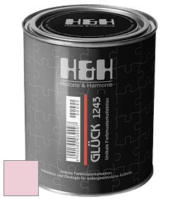 Матовая краска H&H Gluck цвет NCS S 0520-R20B 