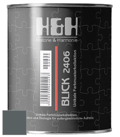 Глубокоматовая краска H&H Blick цвет RAL 7012 