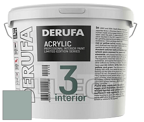 Матовая краска Derufa Интерьер-3 (ТМ) цвет DRF 1207 