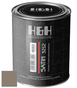 Шелковисто-матовая H&H Satin SM цвет DRF 9041 