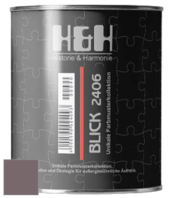 Глубокоматовая краска H&H Blick цвет NCS S 6010-R10B 