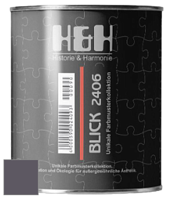 Глубокоматовая краска H&H Blick цвет NCS S 7010-R50B 