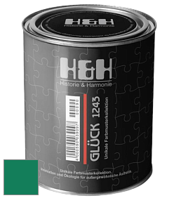 Матовая краска H&H Gluck цвет DRF 1973 