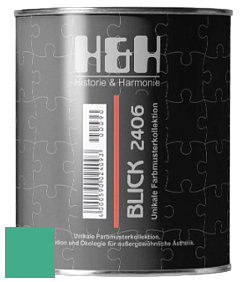 Глубокоматовая краска H&H Blick цвет NCS S 2050-B90G 