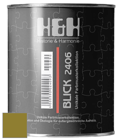 Глубокоматовая краска H&H Blick цвет NCS S 3560-G70Y 