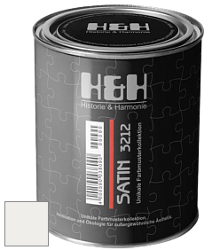 Шелковисто-глянцевая H&H Satin SG цвет NCS S 0500-N 