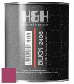 Глубокоматовая краска H&H Blick цвет NCS S 2065-R20B 