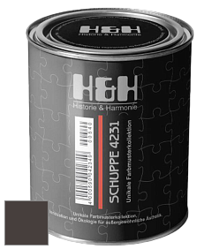 Глубокоматовая краска H&H SCHUPPE цвет DRF 8002 
