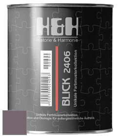 Глубокоматовая краска H&H Blick цвет NCS S 6010-R30B 