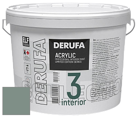 Матовая краска Derufa Интерьер-3 (ТМ) цвет DRF 1201 