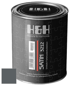 Шелковисто-глянцевая H&H Satin SG цвет DRF 9006 