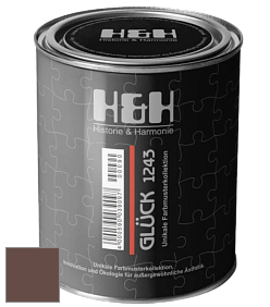Матовая краска H&H Gluck цвет DRF 1042 