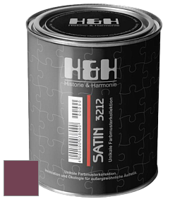 Шелковисто-глянцевая H&H Satin SG цвет DRF 1834 
