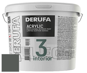 Матовая краска Derufa Интерьер-3 (ТМ) цвет DRF 9028 