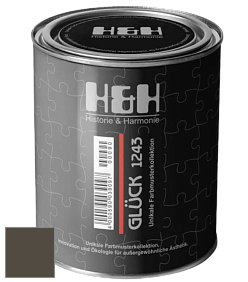 Матовая краска H&H Gluck цвет NCS S 8005-Y 