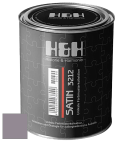 Шелковисто-матовая H&H Satin SM цвет DRF 1264 