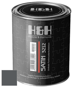 Шелковисто-матовая H&H Satin SM цвет NCS S 7502-B 
