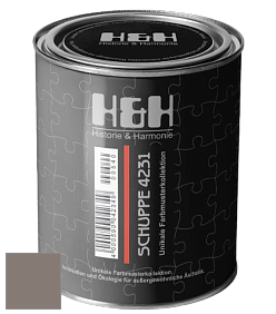 Глубокоматовая краска H&H SCHUPPE цвет DRF 9069 