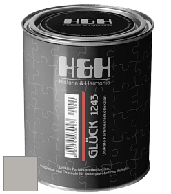 Матовая краска H&H Gluck цвет DRF 9044 
