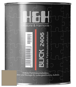 Глубокоматовая краска H&H Blick цвет RAL 1019 
