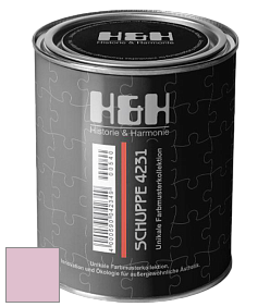 Глубокоматовая краска H&H SCHUPPE цвет NCS S 1020-R30B 