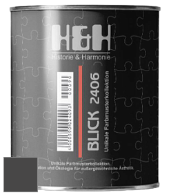 Глубокоматовая краска H&H Blick цвет NCS S 8500-N 