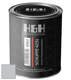 Глубокоматовая краска H&H SCHUPPE цвет NCS S 2002-B 