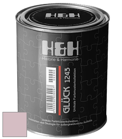 Матовая краска H&H Gluck цвет NCS S 1515-R20B 