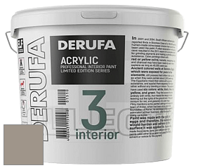 Матовая краска Derufa Интерьер-3 (ТМ) цвет DRF 9039 