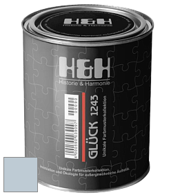 Матовая краска H&H Gluck цвет NCS S 1510-R90B 