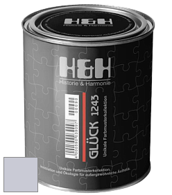 Матовая краска H&H Gluck цвет NCS S 1510-R60B 