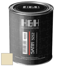 Шелковисто-матовая H&H Satin SM цвет RAL 1015 