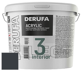 Матовая краска Derufa Интерьер-3 (ТМ) цвет DRF 8005 