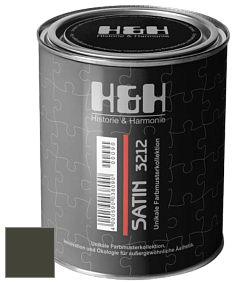 Шелковисто-глянцевая H&H Satin SG цвет RAL 6014 