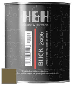 Глубокоматовая краска H&H Blick цвет RAL 7008 