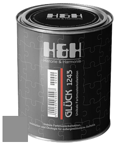 Матовая краска H&H Gluck цвет DRF 8015 