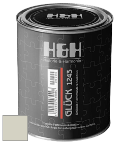 Матовая краска H&H Gluck цвет NCS S 1505-G80Y 