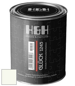 Матовая краска H&H Gluck цвет RAL 9010 