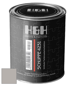 Глубокоматовая краска H&H SCHUPPE цвет DRF 9051 