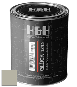 Матовая краска H&H Gluck цвет NCS S 3005-G80Y 