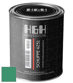 Глубокоматовая краска H&H SCHUPPE цвет NCS S 3050-G 