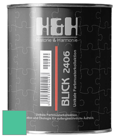 Глубокоматовая краска H&H Blick цвет NCS S 1055-B90G 