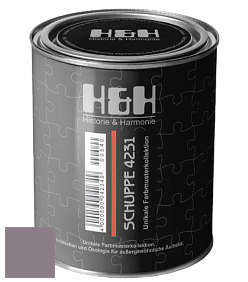 Глубокоматовая краска H&H SCHUPPE цвет DRF 3110 