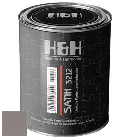 Шелковисто-глянцевая H&H Satin SG цвет NCS S 5005-R 