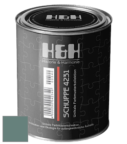 Глубокоматовая краска H&H SCHUPPE цвет DRF 1216 