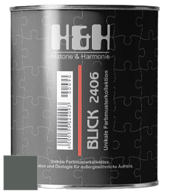 Глубокоматовая краска H&H Blick цвет NCS S 7005-G 