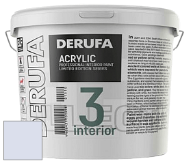 Матовая краска Derufa Интерьер-3 (ТМ) цвет DRF 1800 