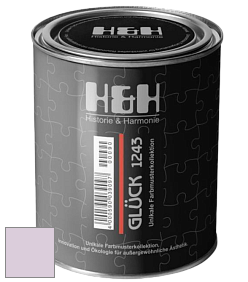 Матовая краска H&H Gluck цвет NCS S 1015-R40B 