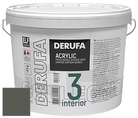Матовая краска Derufa Интерьер-3 (ТМ) цвет DRF 9049 