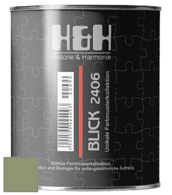 Глубокоматовая краска H&H Blick цвет NCS S 4020-G50Y 